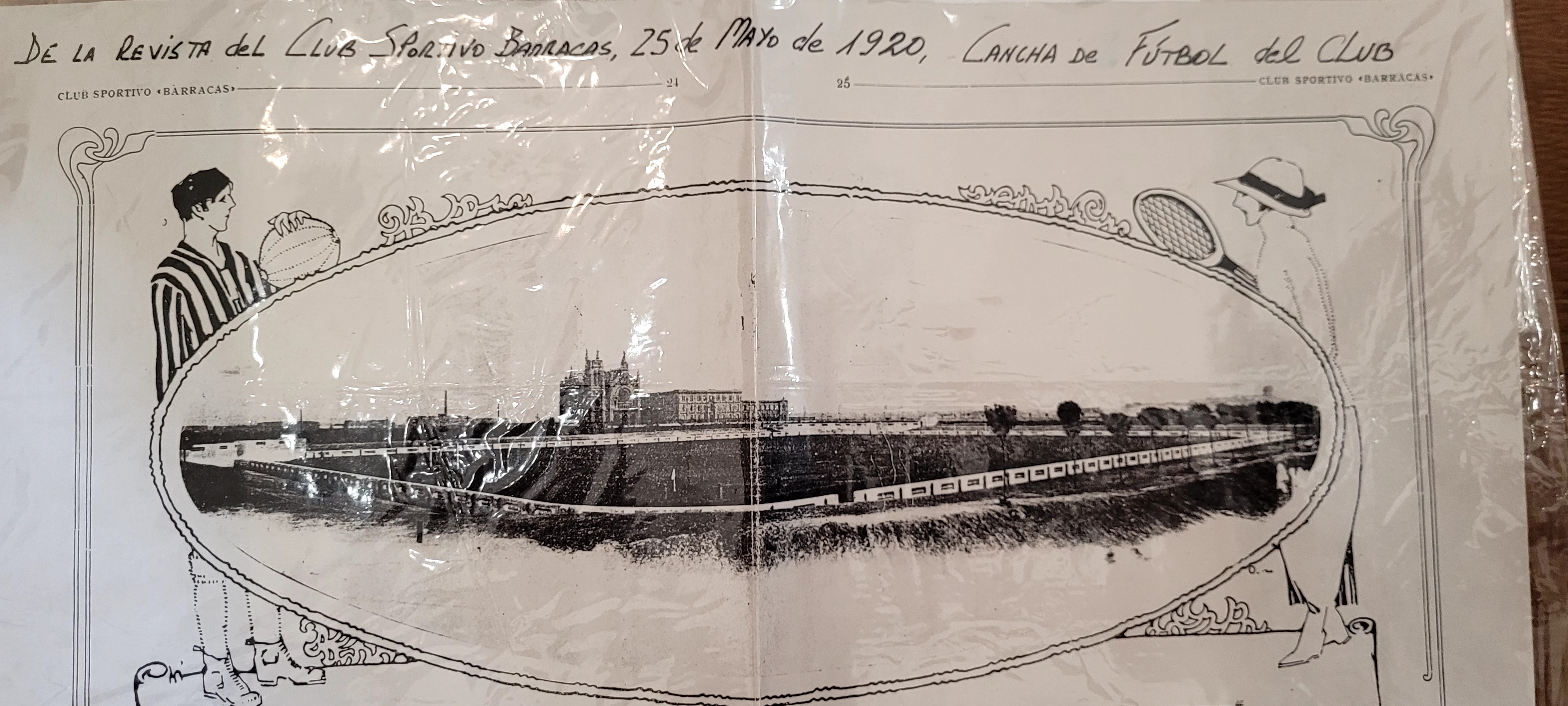 1920   0525   Revista Club Sportivo Barracas - Sportivo Barracas